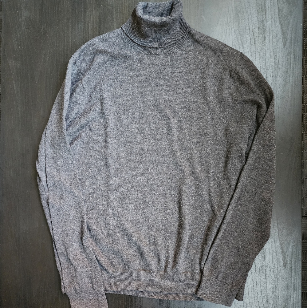 Men's BP x Alex Costa Charcoal Turtleneck Sweater Medium
